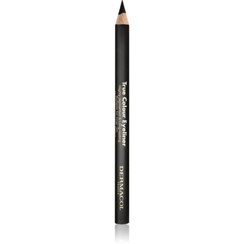 True Colour Eyeliner lápiz de ojos de larga duración tono 01 Black 4 g - Dermacol - Modalova