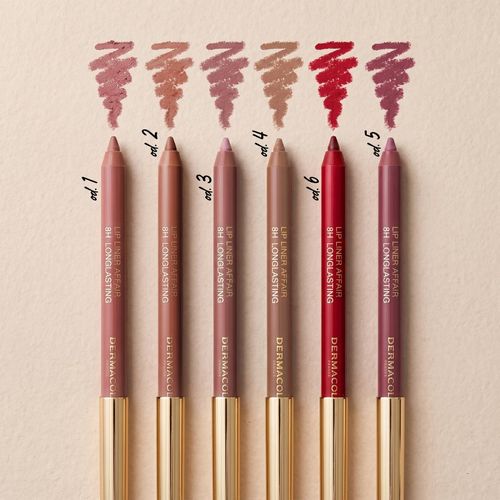 H Lip Liner Affair lápiz de labios cremoso tono 6 1.3 g - Dermacol - Modalova