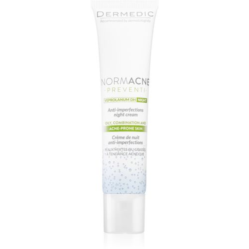 Normacne Preventi crema de noche para imperfecciones de la piel con acné 40 ml - Dermedic - Modalova