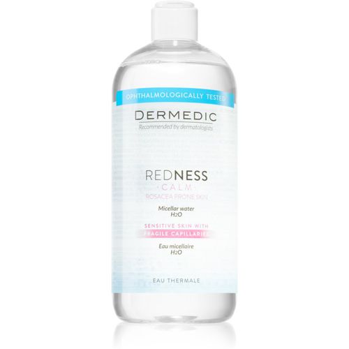 Redness Calm acqua micellare per pelli sensibili con tendenza all'arrossamento 500 ml - Dermedic - Modalova