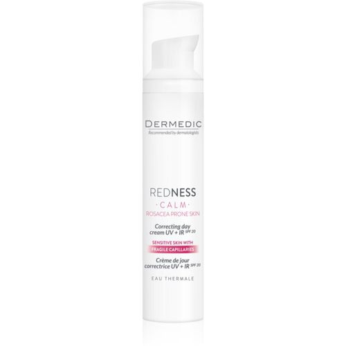 Redness Calm crema correctora para pieles sensibles y con rojeces SPF 20 40 ml - Dermedic - Modalova