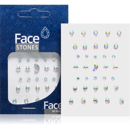 Face Stones pegatinas para el rostro 35 ud - Diva & Nice Cosmetics - Modalova
