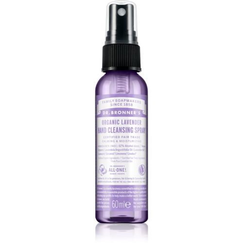 Lavender spary limpiador sin aclarado para manos 60 ml - Dr. Bronner’s - Modalova