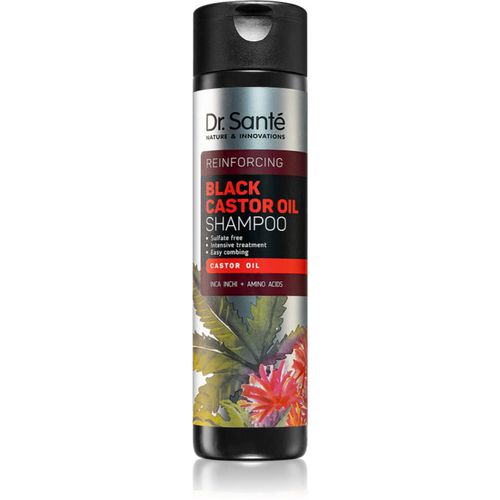 Black Castor Oil champú revitalizador para un lavado suave 250 ml - Dr. Santé - Modalova