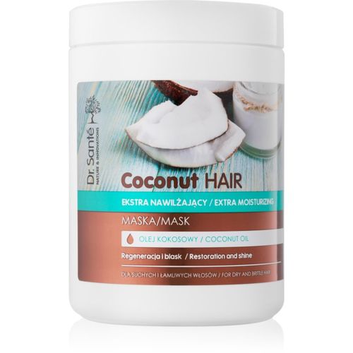 Coconut mascarilla hidratante para aportar brillo al cabello seco y frágil 1000 ml - Dr. Santé - Modalova