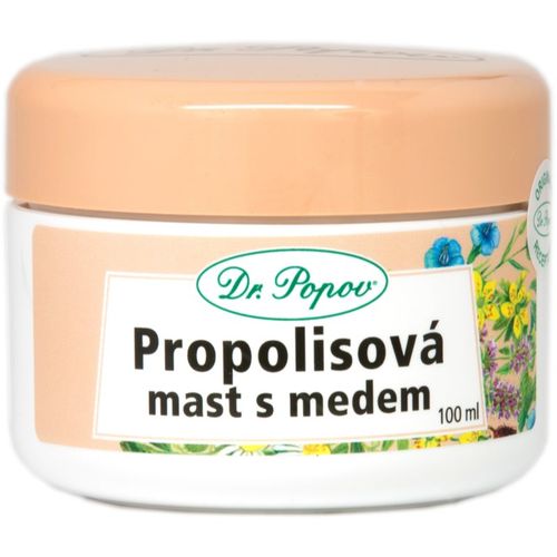 Herbal ointments Propolis with honey pomada para pieles irritadas con picor 100 ml - Dr. Popov - Modalova
