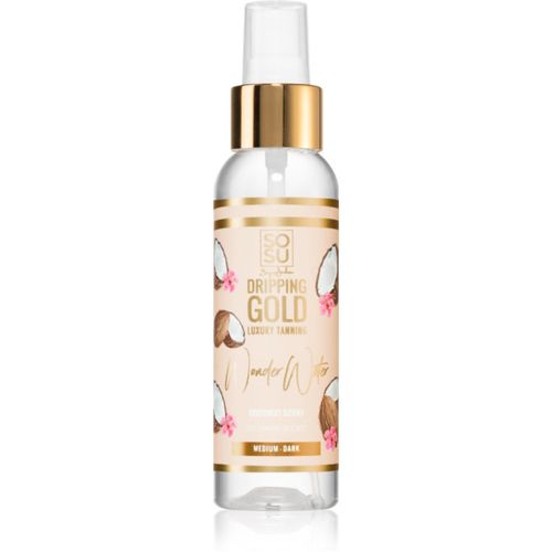 Wonder Water Coconut bruma autobronceadoa para el rostro Medium - Dark 100 ml - Dripping Gold - Modalova