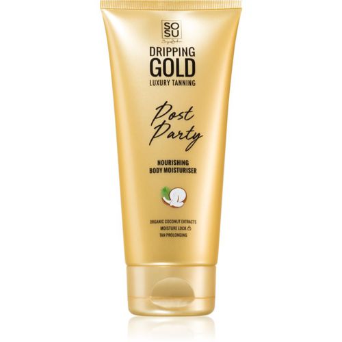 Post Party crema idratante corpo per prolungare la durata dell'abbronzatura 200 ml - Dripping Gold - Modalova