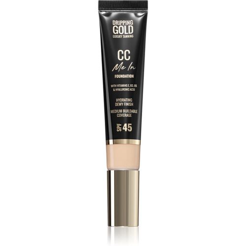 CC Me In fondotinta leggero SPF 45 colore 02 Fair 32 ml - Dripping Gold - Modalova