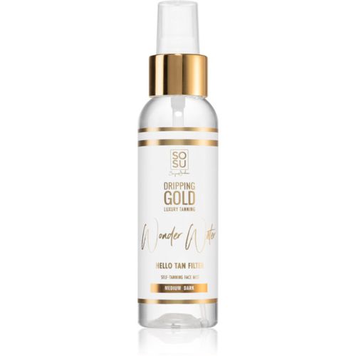 Wonder Water Hello Tan bruma autobronceadoa para el rostro Medium - Dark 100 ml - Dripping Gold - Modalova