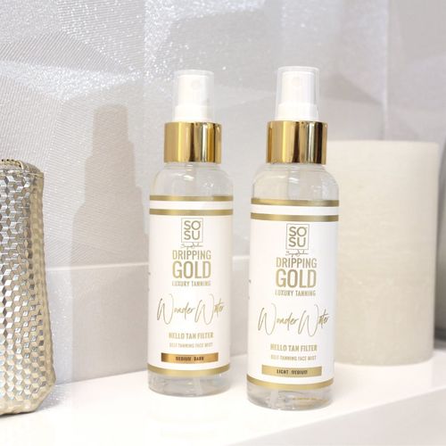 Wonder Water Hello Tan bruma autobronceadoa para el rostro Medium - Dark 100 ml - Dripping Gold - Modalova