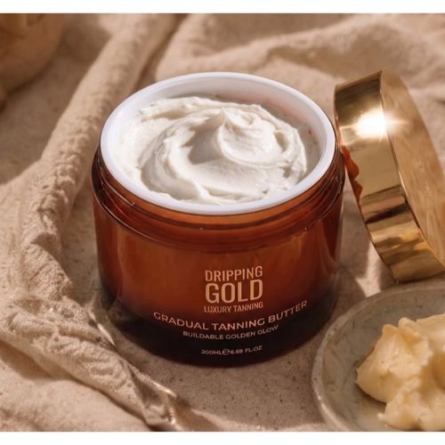 Gradual Tanning Butter manteca corporal con efectos autobronceadores 200 g - Dripping Gold - Modalova