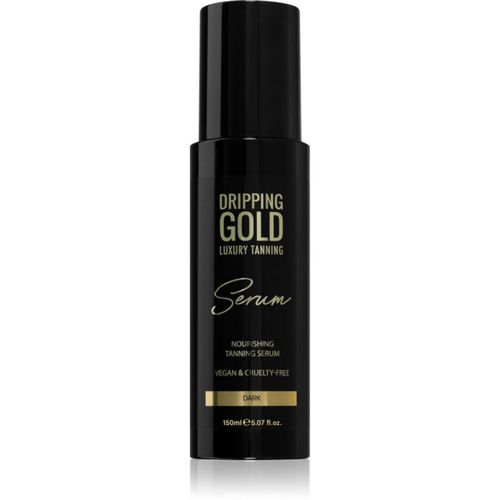 Luxury Tanning Serum preparato autoabbronzante per corpo e viso colore Dark 150 ml - Dripping Gold - Modalova