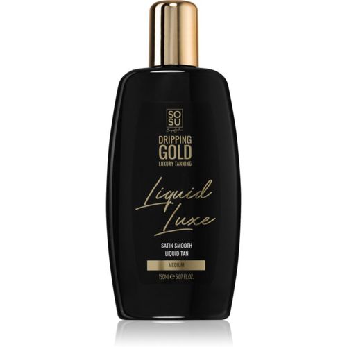 Luxury Tanning Liquid Luxe lozione autoabbronzante per il corpo Medium 150 ml - Dripping Gold - Modalova