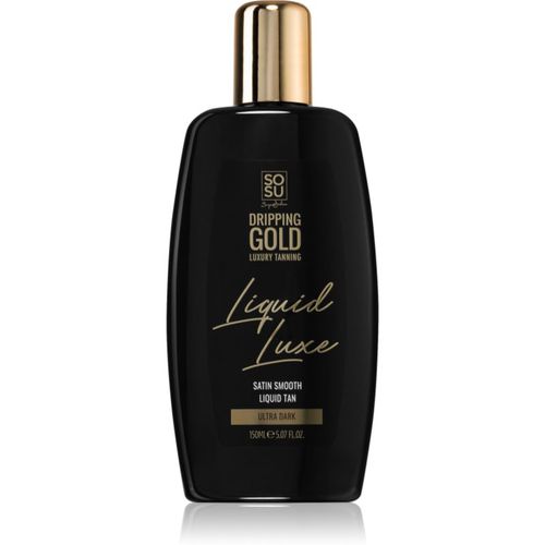 Luxury Tanning Liquid Luxe lozione autoabbronzante per il corpo Ultra Dark 150 ml - Dripping Gold - Modalova