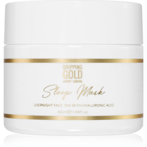 Sleep Mask mascarilla autobronceadora de noche para rostro tono Medium/Dark 50 ml - Dripping Gold - Modalova