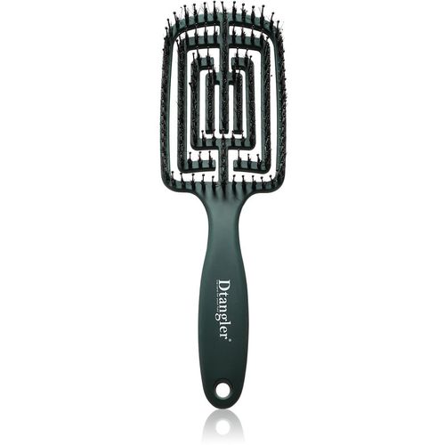 Dry Blow, Glow And Go cepillo cuadrado para secar el cabello color Emerald Green 1 ud - Dtangler - Modalova