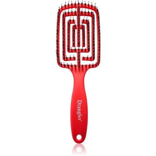 Dry Blow, Glow And Go cepillo cuadrado para secar el cabello color Red Scarlett 1 ud - Dtangler - Modalova