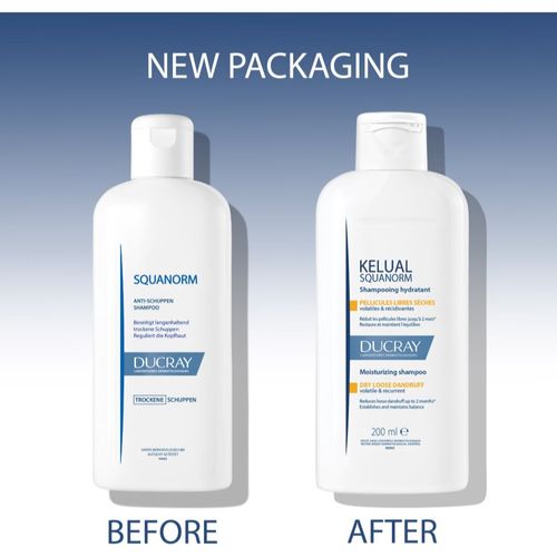 Kelual Squanorm Moisturizing Treatment Shampoo Dry Dandruff champú contra la caspa seca 200 ml - Ducray - Modalova
