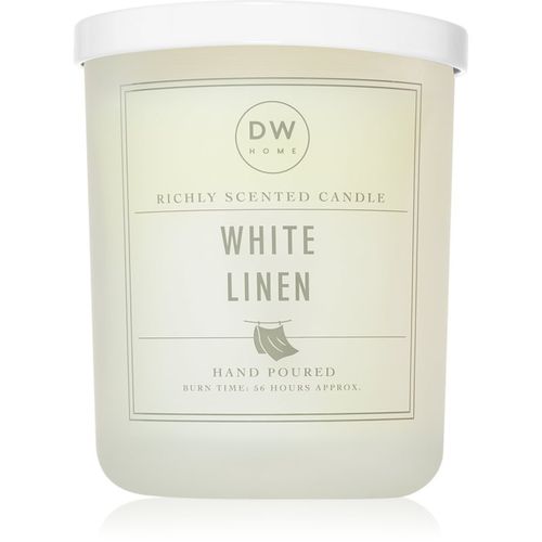 Signature White Linen vela perfumada 434 g - DW Home - Modalova