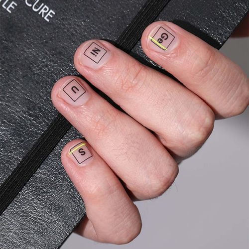 Charmicon Punk Rock pegatinas para las uñas 3D #183 1 ud - emi - Modalova