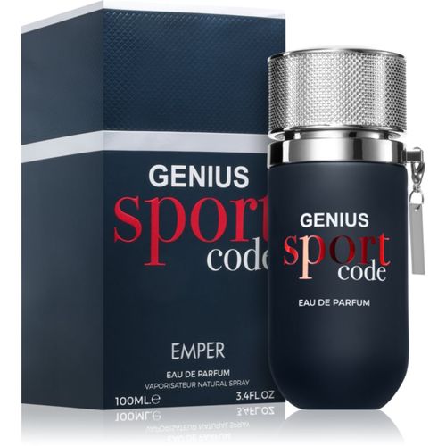 Genius Sport Code Eau de Parfum para hombre 100 ml - Emper - Modalova