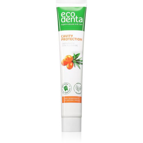 Cavity Protection pasta de dientes antiplaca con efecto refrescante con espino amarillo 75 ml - Ecodenta - Modalova