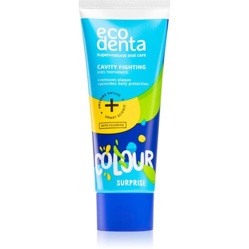 Colour Surprise dentifricio per bambini contro la carie 75 ml - Ecodenta - Modalova