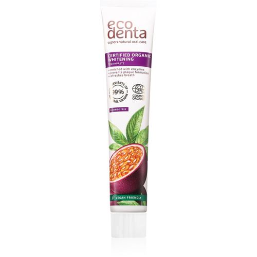 Certified Organic pasta de dientes blanqueadora 75 ml - Ecodenta - Modalova