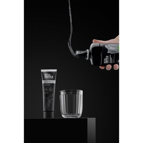 Expert Black Whitening pasta de dientes blanqueadora con carbón negro sin flúor 100 ml - Ecodenta - Modalova
