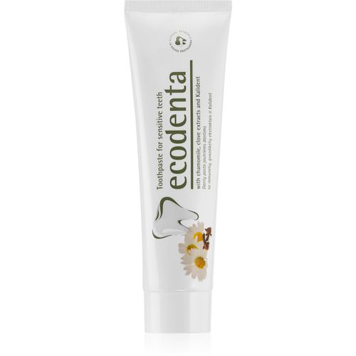 Green Sensitivity Relief pasta de dientes para dientes sensibles con fluoruro sabor Chamomile/Clove 100 ml - Ecodenta - Modalova