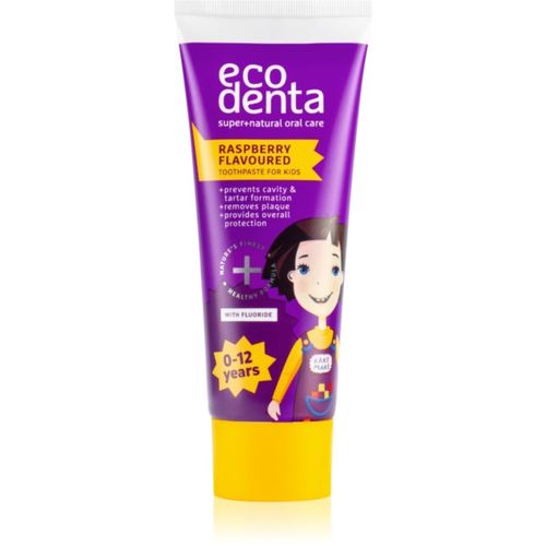 Super + pasta de dientes natural para niños sabor Raspberry 75 ml - Ecodenta - Modalova