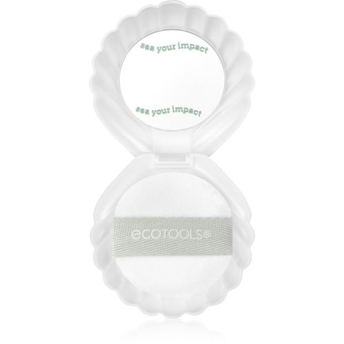 Sea Gems Pearl Puff + Case espejo de maquillaje con borla 1 ud - EcoTools - Modalova