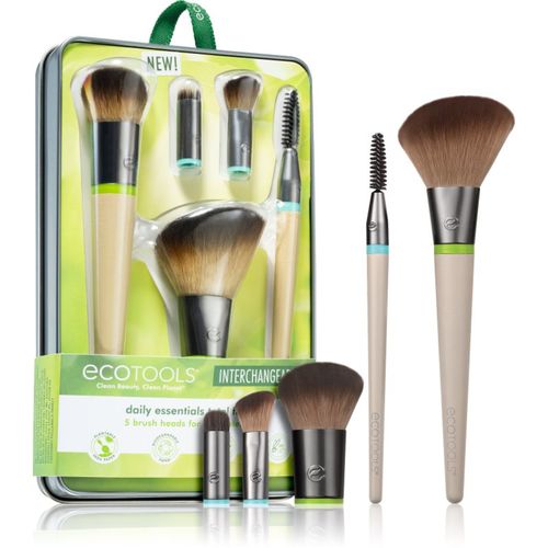 Interchangeables™ Daily Essentials set de brochas con estuche - EcoTools - Modalova