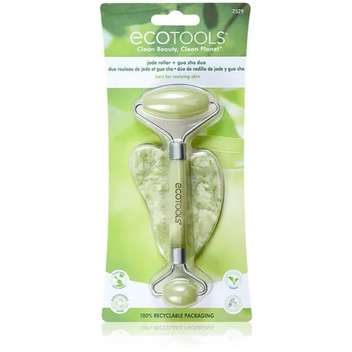 Jade Roller & Gua Sha rodillo de masaje para el rostro y accesorio para masaje - EcoTools - Modalova