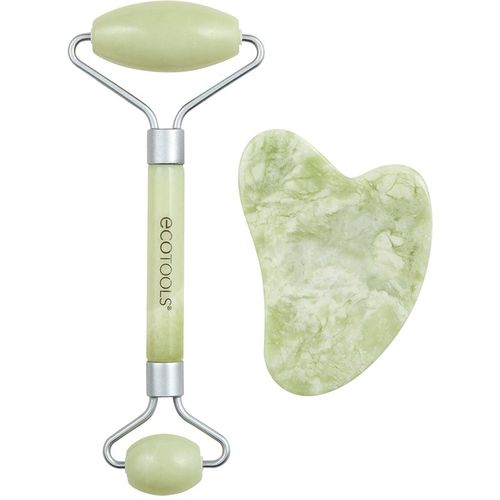 Jade Roller & Gua Sha rodillo de masaje para el rostro y accesorio para masaje 2 ud - EcoTools - Modalova