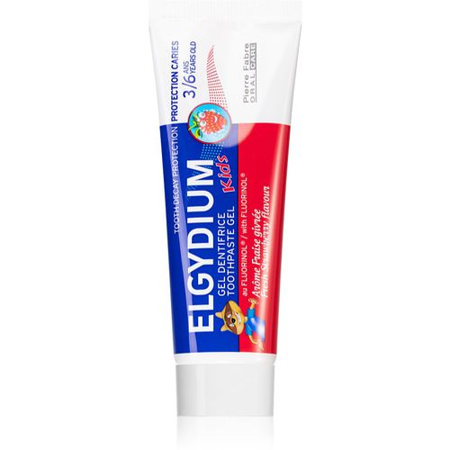 Kids dentifricio per bambini dal 36° mese aroma Fresh Strawberry 50 ml - Elgydium - Modalova