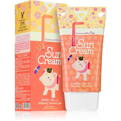 Milky Piggy Sun Cream protector solar con efecto iluminador SPF 50+ 50 ml - Elizavecca - Modalova