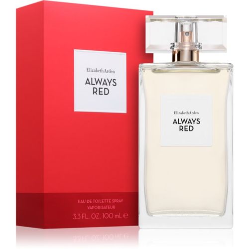 Always Red Eau de Toilette para mujer 100 ml - Elizabeth Arden - Modalova