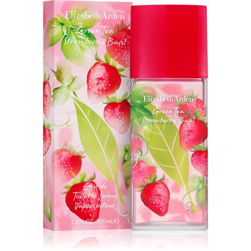 Green Tea Strawberry Basil Eau de Toilette para mujer para mujer 100 ml - Elizabeth Arden - Modalova
