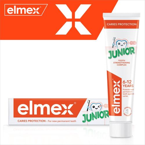 Junior 6-12 Years pasta de dientes para niños 75 ml - Elmex - Modalova