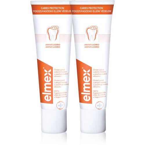 Caries Protection dentifricio protettivo contro la carie al fluoro 2x75 ml - Elmex - Modalova