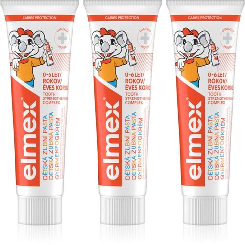 Caries Protection Kids pasta de dientes para niños 3 x 50 ml - Elmex - Modalova