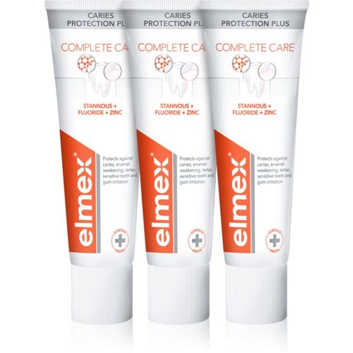 Caries Protection Complete Care pasta de dientes refrescante para una protección completa para dientes 3x75 ml - Elmex - Modalova