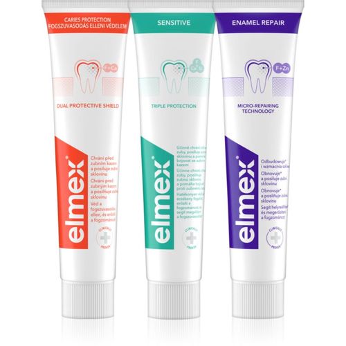 Mix Trio pasta de dientes 3x75 ml - Elmex - Modalova