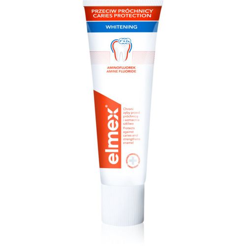 Caries Protection Whitening dentifricio sbiancante al fluoro 75 ml - Elmex - Modalova