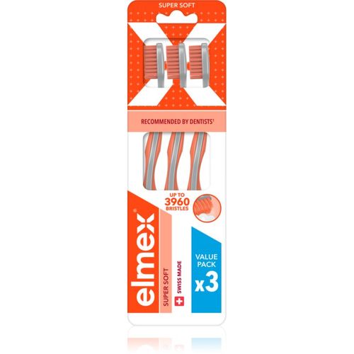 Super Soft 4360 cepillo de dientes Super soft 3 ud - Elmex - Modalova
