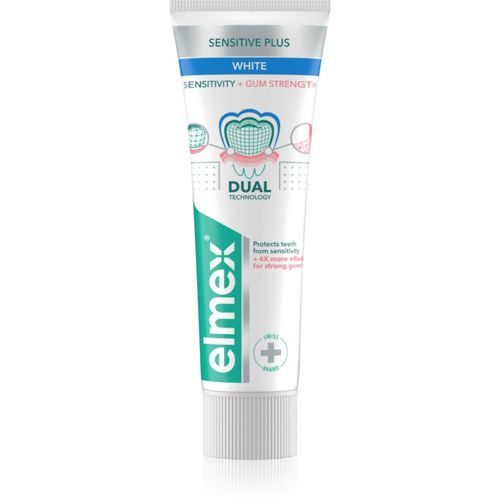 Sensitivity + Gum Strenght Whitening pasta de dientes para dientes sensibles 75 ml - Elmex - Modalova
