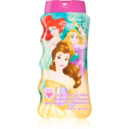 Princess Bubble Bath and Shampoo gel de ducha y baño para niños 475 ml - Disney - Modalova