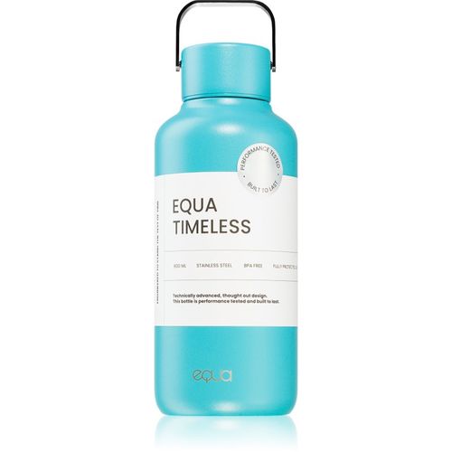 Timeless botella de acero inoxidable para agua pequeña color Wave 1 ud - EQUA - Modalova